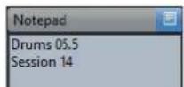 STEINBERG Cubase Pro 9.5 - Bloc-notes - 1