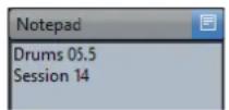 STEINBERG Cubase Pro 9.5 - Bloc-notes - 1