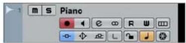 STEINBERG Cubase Pro 9.5 - Commandes des pistes Audio - 1