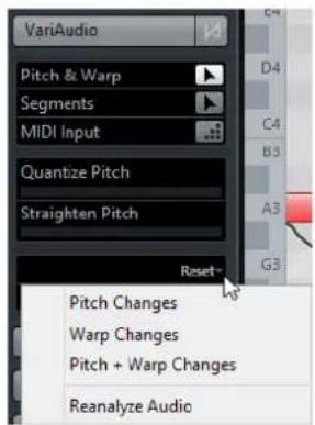 STEINBERG Cubase Pro 9.5 - Réinitialiser les fonctions - 1