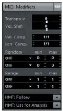 STEINBERG Cubase Pro 9.5 - Paramètres MIDI - 1