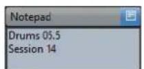 STEINBERG Cubase Pro 9.5 - Bloc-notes - 1