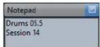 STEINBERG Cubase Pro 9.5 - Bloc-notes - 1