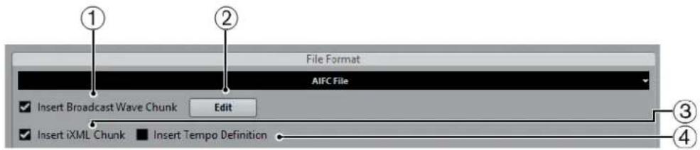 STEINBERG Cubase Pro 9.5 - Fichiers AIFC - 1