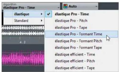 STEINBERG Cubase Pro 9.5 - Prérglages d'algorithmme - 1
