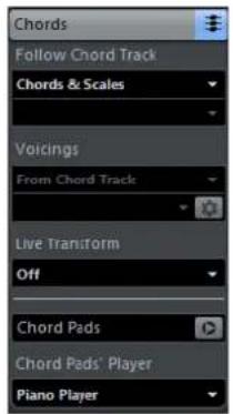 STEINBERG Cubase Pro 9.5 - Accords - 1