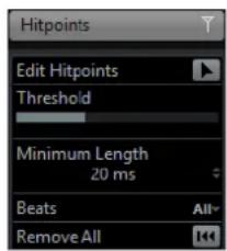 STEINBERG Cubase Pro 9.5 - Filtres des repères - 1