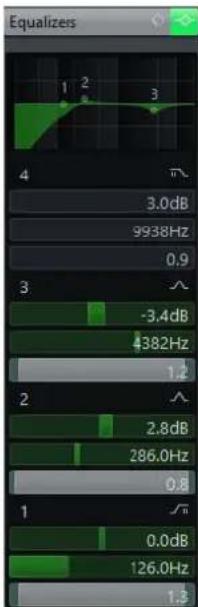 STEINBERG Cubase Pro 9.5 - Égaliseurs - 1