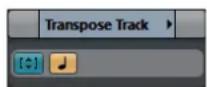 STEINBERG Cubase Pro 9.5 - Inspecteur de la piste de Transposition - 1