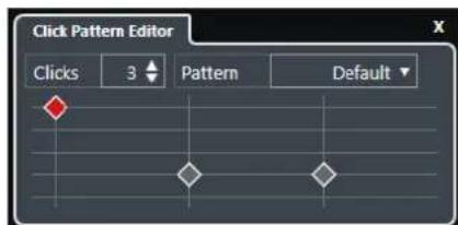 STEINBERG Cubase Pro 9.5 - Patterns de click - 2