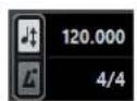 STEINBERG Cubase Pro 9.5 - Mode Piste Tempo - 1