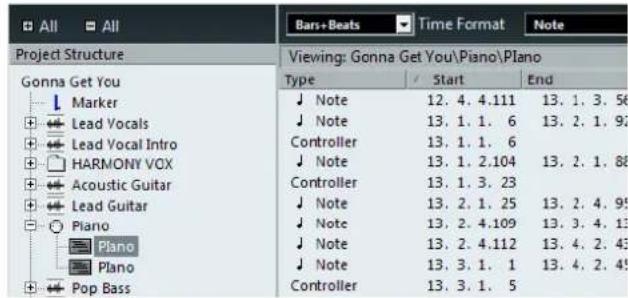 STEINBERG Cubase Pro 9.5 - Navigation dans l'Explorateur - 1