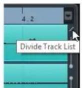 STEINBERG Cubase Pro 9.5 - Diviser la liste des pistes - 1