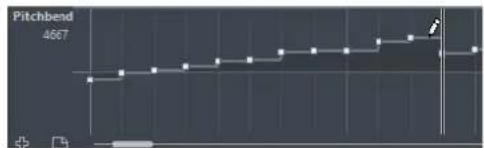 STEINBERG Cubase Pro 9.5 - Édition d'événements dans l'affichage des contrôleurs - 2