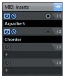 STEINBERG Cubase Pro 9.5 - Effects d'Insert MIDI - 1