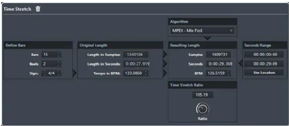 STEINBERG Cubase Pro 9.5 - Modification de la durée - 1