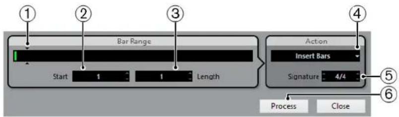 STEINBERG Cubase Pro 9.5 - Modifier structure des mesures (Cubase Pro uniquement) - 1