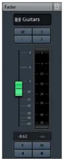 STEINBERG Cubase Pro 9.5 - Section des faders - 1