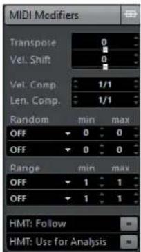 STEINBERG Cubase Pro 9.5 - Paramètres MIDI - 1