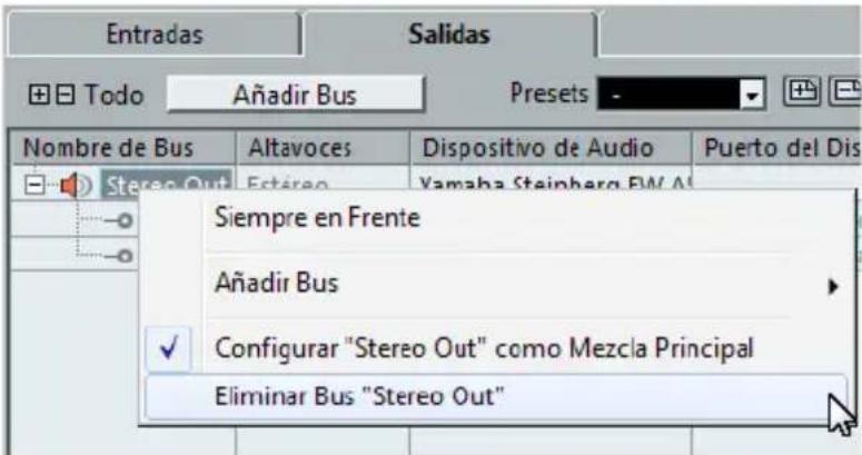 STEINBERG Cubase AI 7 - Añadiendo salidas - 1