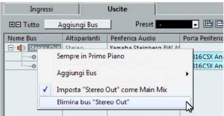 STEINBERG Cubase AI 7 - Aggiunta delle uscite - 1