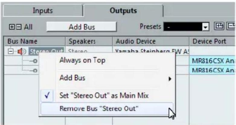 STEINBERG Cubase Elements 7 - Adding Outputs - 1
