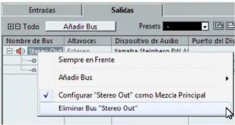 STEINBERG Cubase Elements 7 - Añadiendo salidas - 1