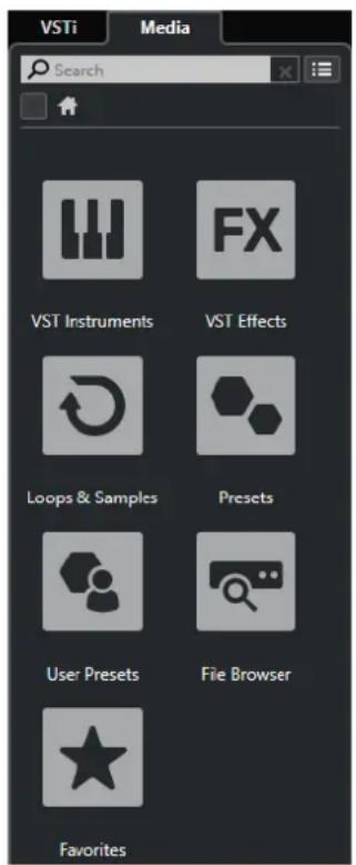 STEINBERG Cubase AI 10 - Zone droite (non compris dans Cubase LE) - 1