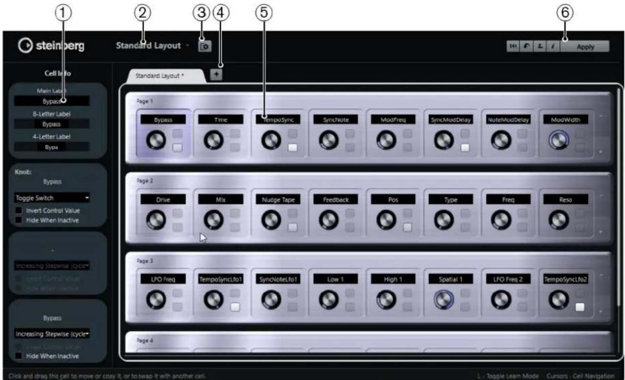 STEINBERG Cubase AI 10 - Éditeur de télécommandes (Cubase Elements uniquement) - 1