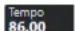 STEINBERG Cubase AI 10 - Tempo - 1