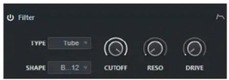 STEINBERG Cubase AI 10 - Section Filter - 1