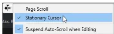 STEINBERG Cubase AI 10 - Curseur stationnaire - 1