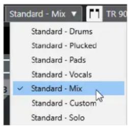STEINBERG Cubase AI 10 - Préréglages d'algorithme - 1