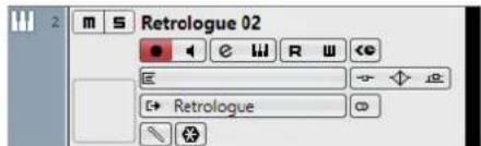 STEINBERG Cubase AI 10 - Commandes des pistes d'Instrument - 1