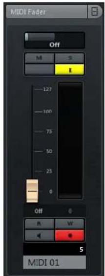 STEINBERG Cubase AI 10 - Section Fader MIDI - 1