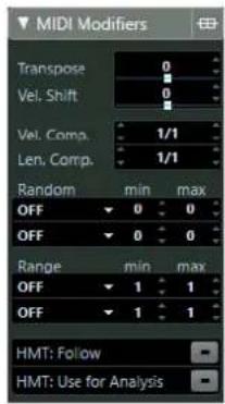 STEINBERG Cubase AI 10 - Paramètres MIDI - 1