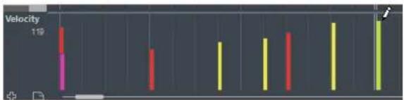 STEINBERG Cubase AI 10 - Édition d'événements dans l'affichage des contrôleurs - 1