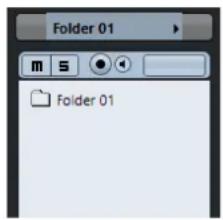 STEINBERG Cubase AI 10 - Inspecteur des pistes Répertoire - 1