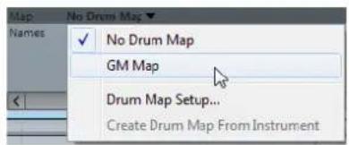 STEINBERG Cubase AI 10 - Paramètres des Drum Maps - 1