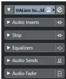 STEINBERG Cubase AI 10 - Section de l'instrument - 1