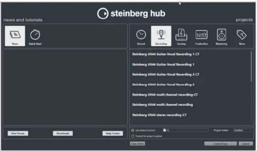 STEINBERG Cubase AI 10 - Hub - 1