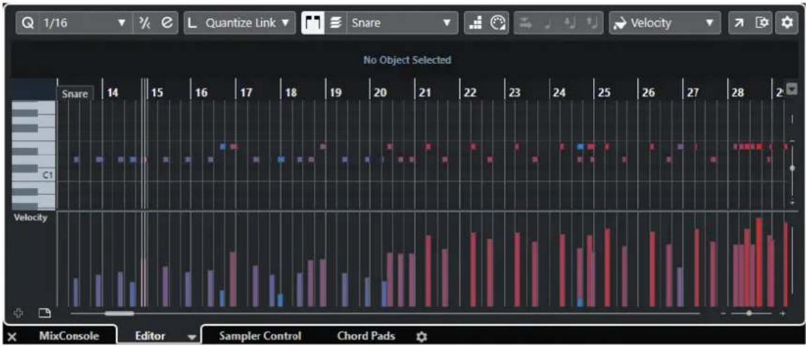 STEINBERG Cubase AI 10 - Zone inférieure - 1