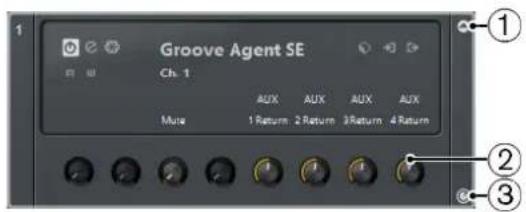 STEINBERG Cubase AI 10 - Contrôles instantanés VST (non compris dans Cubase LE) - 1