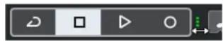 STEINBERG Cubase AI 10 - Barre de transport - 1