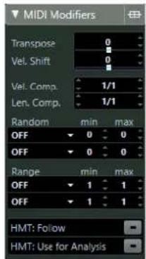 STEINBERG Cubase AI 10 - Paramètres MIDI - 1