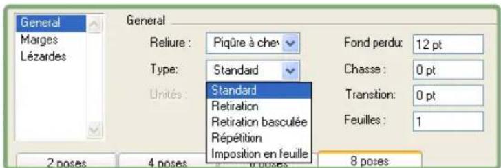 QUARK Print Collection - ÉTAPE 2 : DÉFINITION D'UN TYPE D'IMPOSITION - 1