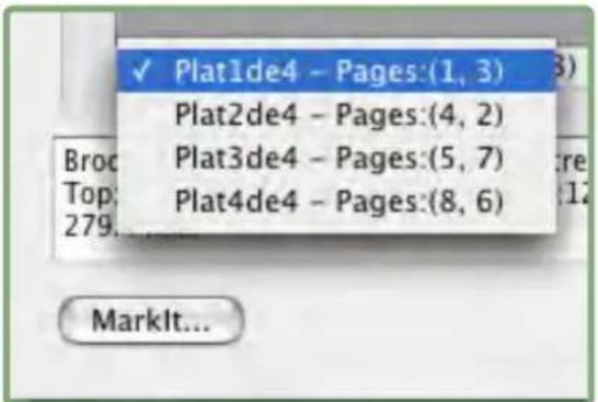 QUARK Print Collection - SURVOL DES PAGES DANS LA PRÉVISUALISATION - 1
