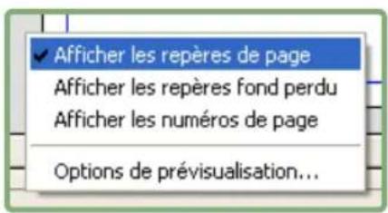 QUARK Print Collection - AFFICHAGE DES REPÈRES, DES FONDS PERDUS ET DES NUMÉROS DE PAGE - 1