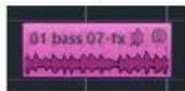 STEINBERG Cubase Pro 11 - Événement audio - 1