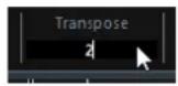 STEINBERG Cubase Pro 11 - Transposer à partir de la ligne d'infos - 1